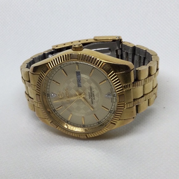 Gold-Plated Elgin Vintage Watch - Picture 4 of 5